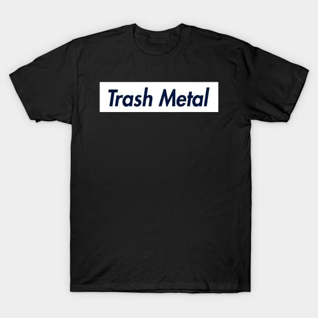 SUPER LOGO TRASH METAL T-Shirt by LAVA-ROMA-NOVA